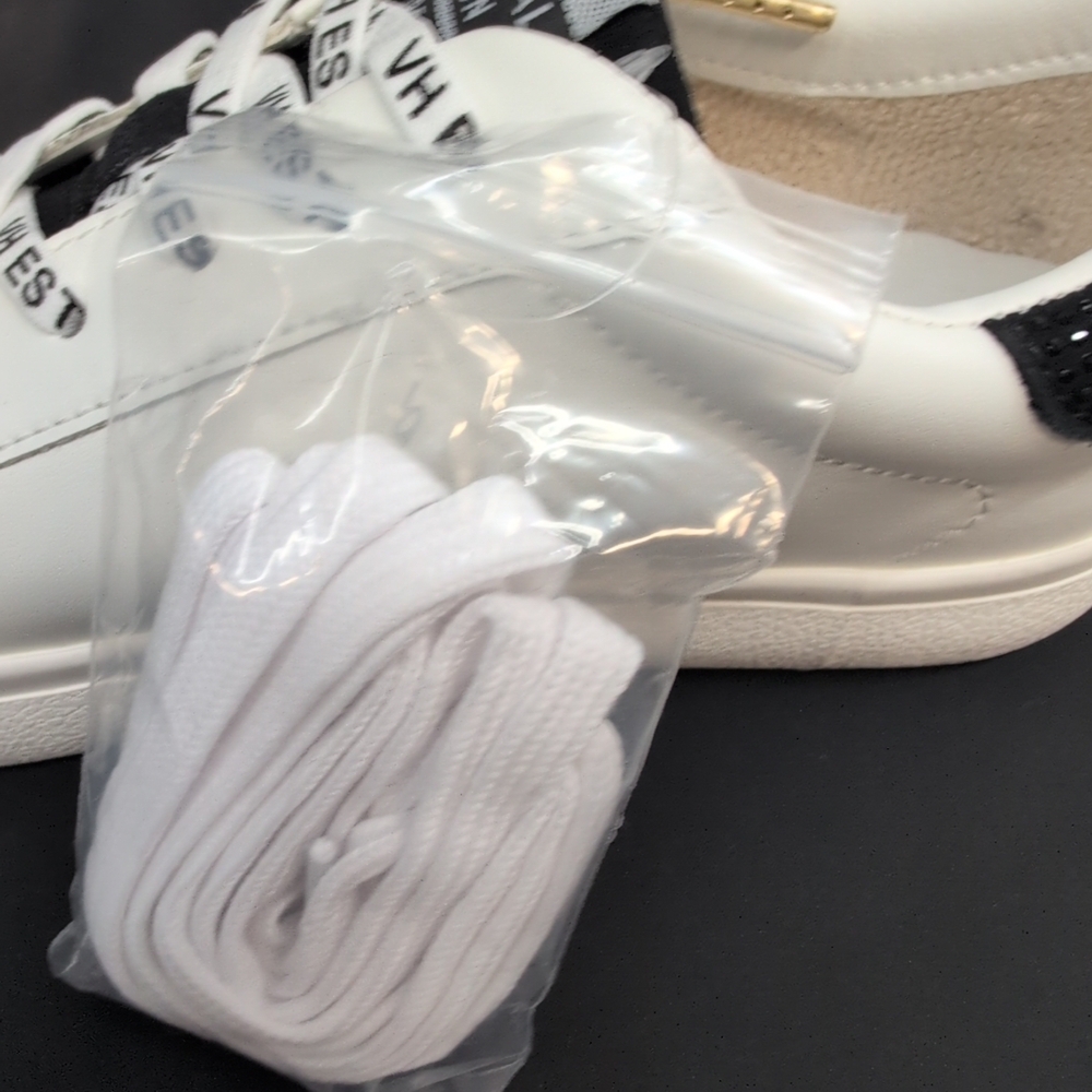 Vintage Havana Grande Slip On Women's Sneaker US 7.5 Black & White - Picture 12 of 16